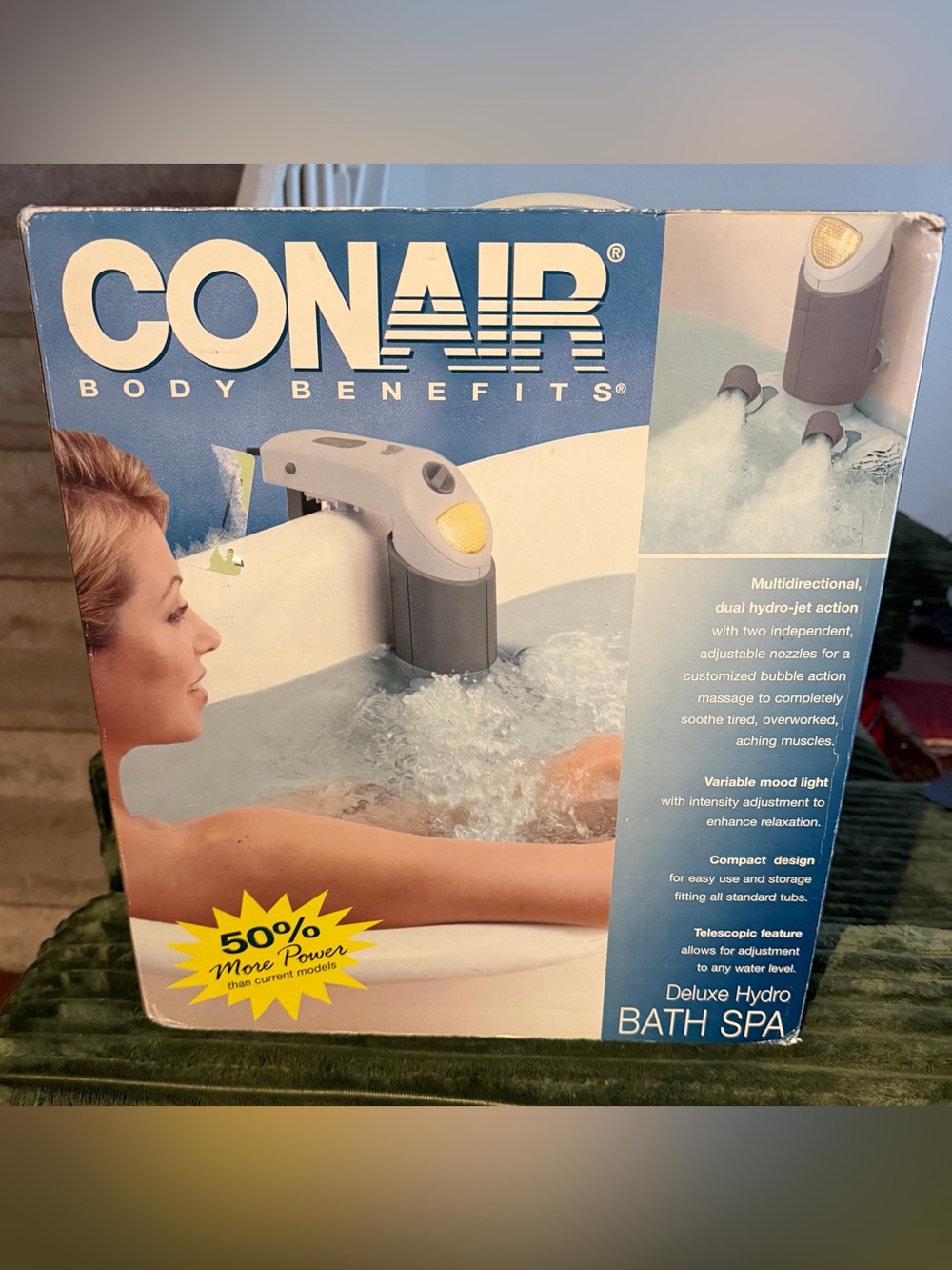 Conair Body Benefits BTS2 Deluxe Dual Hydro Jet Bath SPA Multidirectional